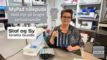 Hold styr på symaskinenåle med MyPad nålepuden